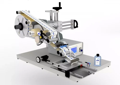 Semiautomatic top labeller from ALTECH 